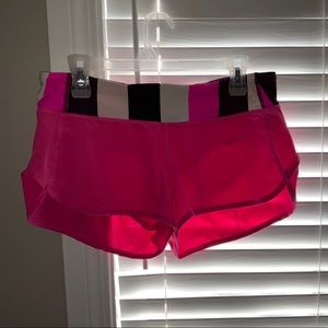 Lululemon Run Speed short size 8 perfect condition